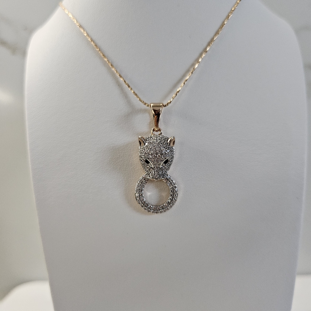 Panther rose gold set